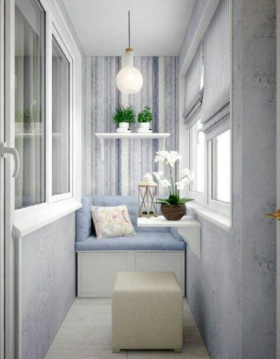 Дизайн маленьких балконов. Идеи. — Статьи о мебели и дизайне интерьера — Диванди